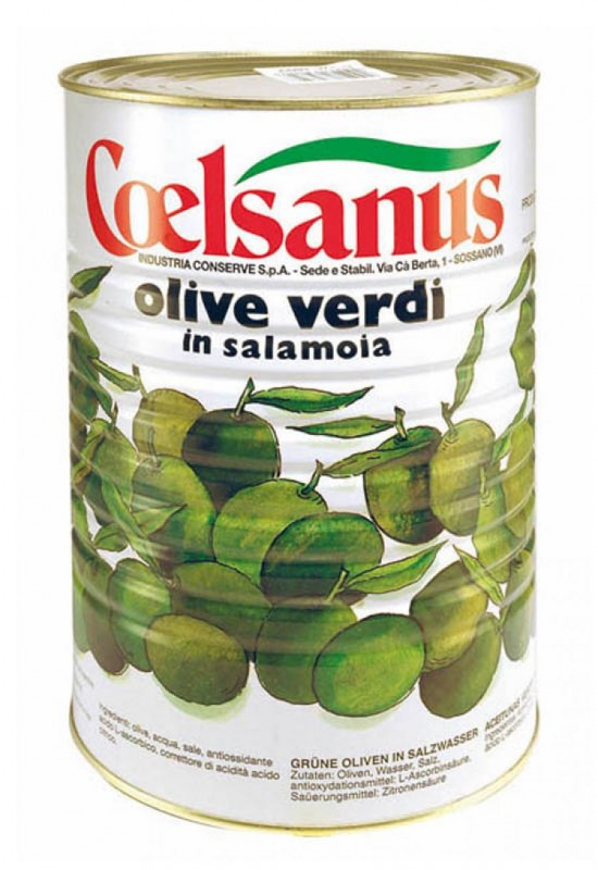 Giant Green Olives 